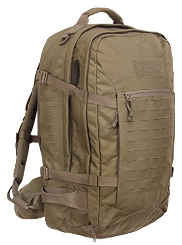 Tasmanian Tiger TT Rucksack Mission Pack MKII Molle-Kompatibler Wander-Rucksack mit vielen Fächern 37 Liter Volumen Coyote Brown