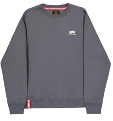 Alpha Industries Herren Basic Small Logo Sweatshirt