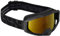 IXS Goggle Trigger Black/Mirror Gold Brille, Erwachsene, Unisex, Schwarz, Uni