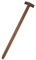 Rekord Ersatzstiel Spatenstiel Buche mit T-Griff 850 x 34 mm