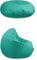 BuBiBag Beanbag Sitzkissen für Kinder & Erwachsene | Bodenkissen in 32 Farben & 3 Größen | Sitzsack für Indoor Outdoor | Wasser- & schmutzabweisend Material (Türkis-Erwachsene XXL)
