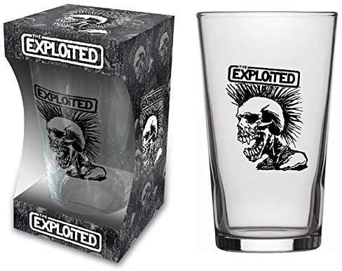 The Exploited Calavera Vaso de Cerveza (Rz)