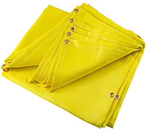 VEVOR Couverture en fibre de verre de soudure 8 x 10 PI Ignifugation soudure Bouclier de sécurité pour gas station or protéger contre les étincelles