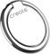 Creols® Premium Handy Ring Smartphone Halter, Fingerhalter, Halterung für alle Mobiltelefone, aus Metall, Creols-018 (Silver)