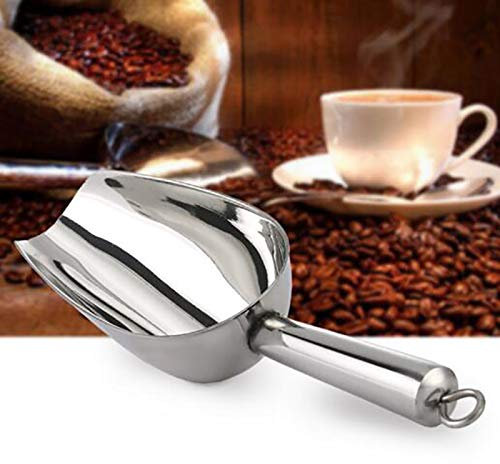 Paletta per gelato in acciaio inox, per caramelle, per cucina, bar, buffet, feste, matrimoni, resistente e lavabile in lavastoviglie