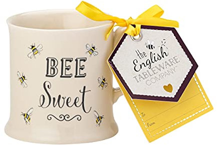 English Tableware Company Bee Sweet Tankard Ceramic Mug