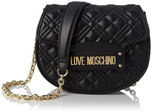 Love Moschino Damen Jc4322pp0fla000 Umhängetasche, Schwarz, Einheitsgröße