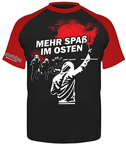 Herren Tshirt Ostdeutschland Mehr Spaß im Osten Größe M - 5XL