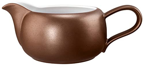 Seltmann 001.764303 Liberty Porcelain Rund Sauciere, 65163 Dekor, 0.60L Volumen, Bronze
