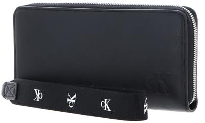 Calvin Klein CKJ Ultralight Zip Around with Wristlet Black