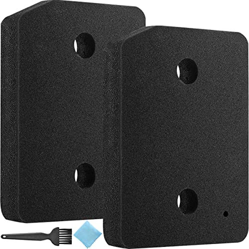 QAQGEAR Filter for Miele 9164761, Tumble Dryer Heat Pump Dryer Fine Coarse, 207 x 157 x 30mm, Sponge Filter Mat, Foam Filter Sponge, Lint Filter, Condenser Dryer Replacement (2 Pack)