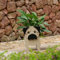 Suitchoi Mops Geschenke für Mops Liebhaber, Mops Dekor Geburtstag oder Weihnachten, niedliche Tier Hund Blumentöpfe für Outdoor Garten, Mops Form Pflanze Container Halter kleiner Mops