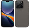 kwmobile Handyhülle für iPhone 15 Pro Hülle, für iPhone 15 Pro Case - Hülle Silikon - kabelloses Laden - Stone Dust