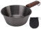 GLOGLOW Camping Frying Pan, Stainless Steel Camping Skillet Non Stick Camping Cookware Fry Pan for Jetboil Camping and Backpacking Stoves (Black)