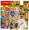 Bundle mit Lego Ninjago Serie 8 Next Level Trading Cards - 1 Starter + 5 Booster + Exklusive Collect-it Hüllen