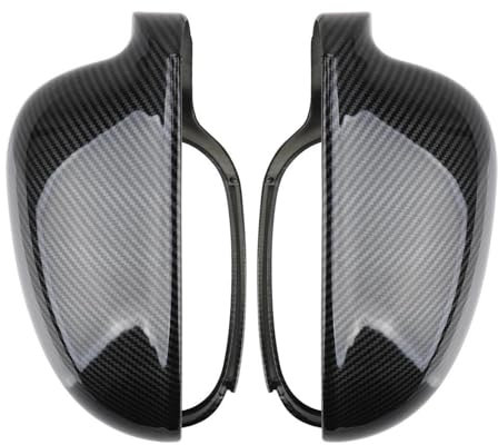 Außenspiegel Abdeckkappen Für VW Für Golf 5 MK5 Für Jetta 2006-2011 Rückspiegel Fall Kappen Auto Ersatz Seite Flügel Spiegel Abdeckung Ersatzabdeckungen für Autospiegel
