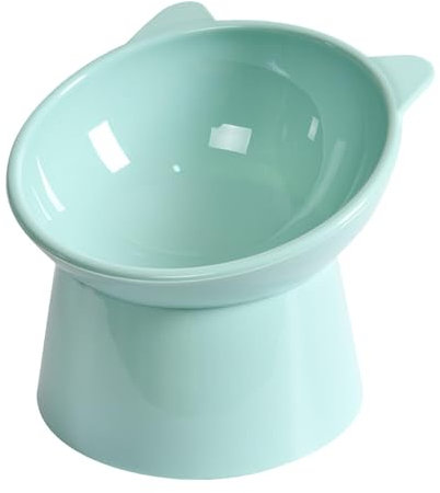 Gamelle Chat Surélevée, Bol Chat Sureleve Incline Anti Vomissement, Gamelle pour Chat Inclinable, Bol de Nourriture pour Chat Chien, Gamelle Chat pour Nourriture & Eau, Ecuelle Chaton Lave-Vaisselle