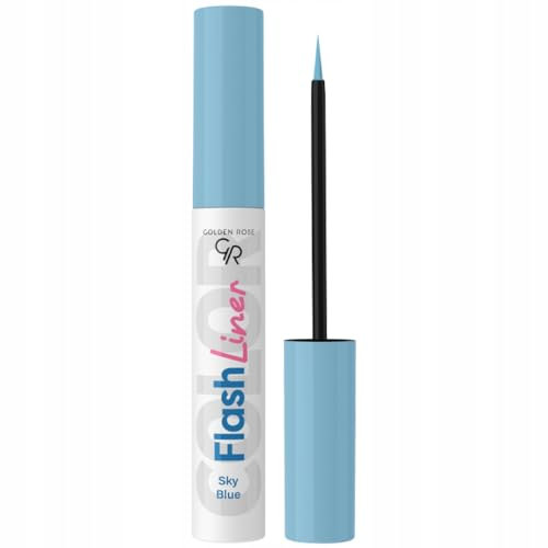 Golden Rose Flash Liner Colorato Eyeliner Liquido Blu 103 Cielo