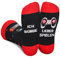 Lustige Socken Herren Damen Jungen - Witzige Gaming Socken mit Spruch ICH WÜRDE - Bunte Coole Neuheit Spaß Geschenke kleine Weihnachten Ostern Valentinstag Geschenkideen für Papa Männer Gamer