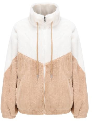 ZTFYKLIN Damen Sale Sommer Schwarzer Mantel Damen Winterjacke Damen Oversize Wintersachen Damen Skijacke Damen Beige Daunenjacke Mit Beutel Jacke Mit Fransen Damen Fashion Sale Damen