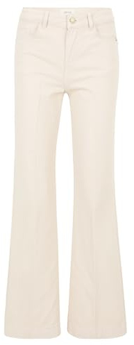 Cartoon Damen Casual-Hose mit Bügelfalte 42, Eggnog