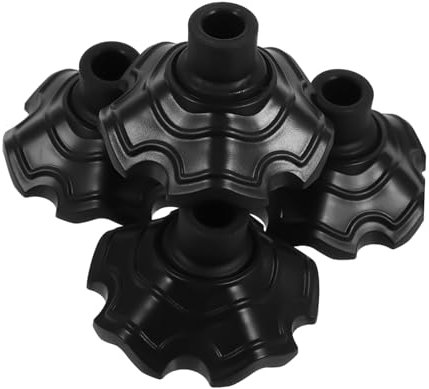 FOYTOKI Stuhlbeinschoner 4 Stück Bodenschoner Aus Verschleißfestem Material rutschfest Für Camping Und Klappstühle Schutz Für Möbelbeine Im Innen Und Außenbereich