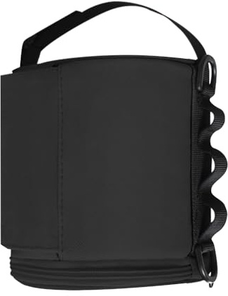 Taktischer Toilettenpapierhalter, Toilettenpapiertasche Toilettenpapierrolle mit Griff und Seitlichem Gurtband, Toilettenpapier Aufbewahrungstasche mit Doppeltem Zugriff für Camping, Wandern