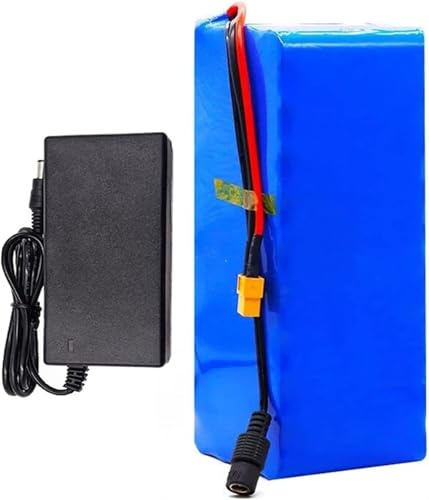 Batterie pour Vélo Électrique 36V 15Ah 10S3P Batterie Rechargeable Vélo Électrique avec Chargeur Et BMS 36V 15Ah Étanche E-Bike Batteries pour 200W-800W Moteur 36V 15Ah,XT60
