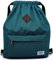 Sport-Rucksack mit Kordelzug, Fitnessstudio, Yoga, Schulter-Rucksack für Damen und Herren, blau (Blau) - K1031-02