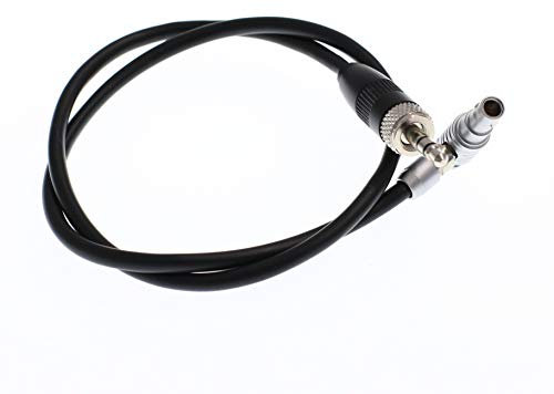 Eonvic Right Angle 5Pin Male to 3.5mm TRS Audio Cable For Arri Alexa Mini Camera