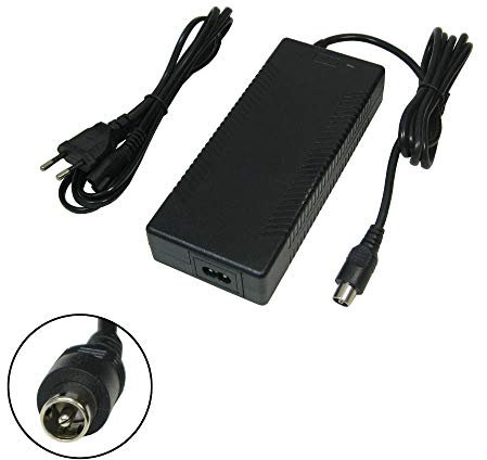 Netzteil Schnell-Ladegerät Ladekabel 29,4V 4A für 24V Akkus mit 10,45mm x 8,50mm 1Pin-Anschluss Stecker ersetzt Marktkauf Real Otto Ruhrwerk Samsung Prophete Trio Sattelrohr Netto ersetzt HP1202L2