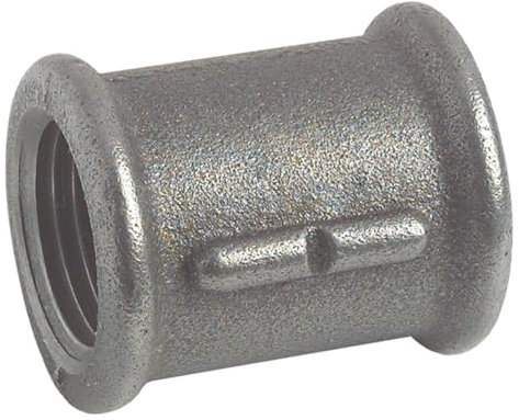 SOMATHERM FOR YOU, Manchon Double Femelle 40/49 en Fonte Galvanisée N° 270 - Raccord résistant à la corrosion, idéal pour réseaux d'eau chaude et froide, compatible avec raccords galva