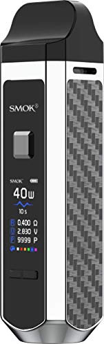 RPM40 E-Zigaretten Set - 1500mAh - 4,3ml oder 4,5ml - von Smok - Farbe: silber