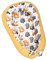 PIMKO Multifunktionale 2seitig Babynest Kuschelnest Kokon für Babys Nestchen antiallergischre Neugeborene Kokon Reisebett 55 x 90cm Baumwolle und VELVET (Mustard)