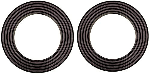 Lot de 2 joints 26604 compatibles avec robot de cuisine Moulinex Clickchef HF452 HF4568, Cuisine Companion HF800 HF900 HF902 - Pour arbre d'entraînement de lame Ø 41 mm