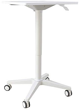 JTRHD Stehpult Hebebühnen Training Table Mobil Training Table Laptop-Platz Tisch für Kirche und Schule (Farbe : Weiß, Size : One Size)