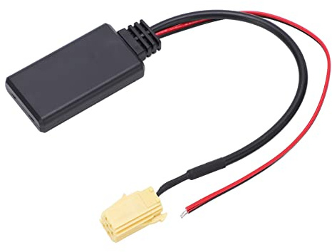 EBTOOLS Bluetooth AUX Kabel Adapter Auto Bluetooth AUX IN Adapter Audio Kabel Ersatz für FIAT Grande Punto für Stereo Mini ISO
