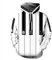 KHDSTYLK Schwarz und weiß Piano Keys Fun 3D Hoodie Unisex Casual Sweatshirt Paar Streetwear Sweatshirt Sweatshirt