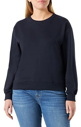 Trigema Damen 571501 Sweatshirt, Navy, XL