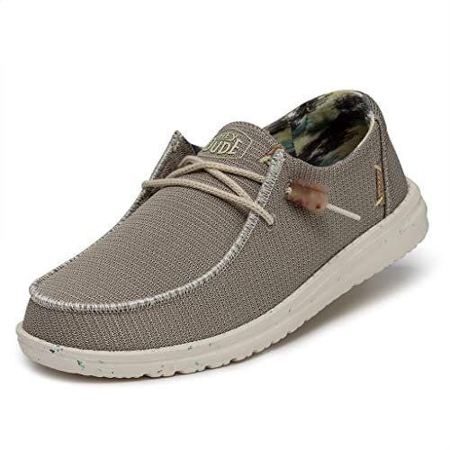 Hey Dude Damen Schnürschuhe Wendy Knit tan Gr. 39