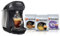 Machine a Cafe BOSCH machine Tassimo HAPPY (noire) + 3 packs de T-Discs offerts. compacte automatique avec lecteur optique de codes bar