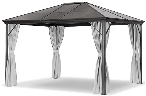Leco Profi-Pavillon, grau,300 x 365 x H270 cm