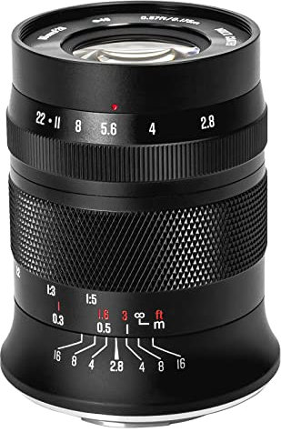 Meike 60mm F2.8 Vergrößerung Makro Manueller Fokus APS-C Objektiv Kompatibel mit Fujifilm X Mount Spiegellose Kameras X-T1 X-T2 X-T3 X-T4 X-T5 X-T10 X-T20 X-T100 X-T20 XPro1 X-S10