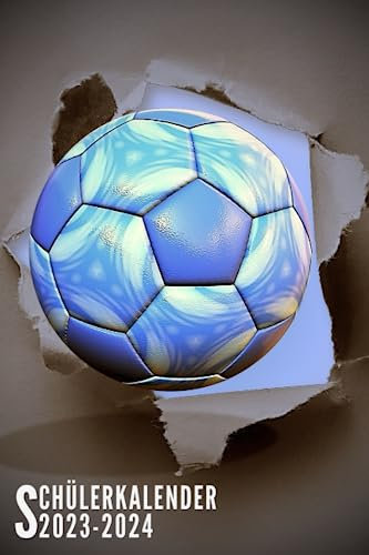 Schülerkalender 2023 2024: Fussball - Schulplaner Für Grundschule, Mädchen, Jungen, Teenager | Raum Für Fach, Aufgaben, Notizen | August 2023 Bis Juli 2024