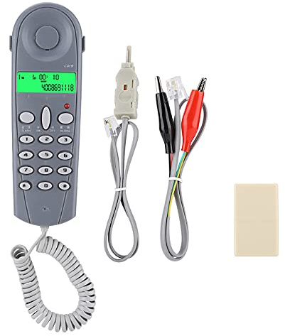 C019 Telefonleitungstester Lineman Butt Test Check Connector Cable Tool (Blau)