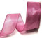 s.dekoda Schleifenband 20m x 40mm Pink Organza Flitter Glitter Glitzer Dekoband Geschenkband [D1205]