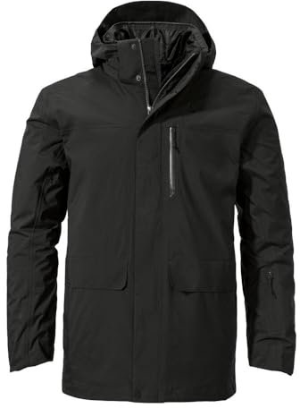 Schöffel Herren Doppeljacke 3in1 Parka Barth schwarz (200) 48