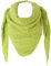 stylx Damen Schal XXL Dreieck Schal flauschig schal-tuch damen dicker dreieckstuch groß Wolle UNI Farben kuschelig (neon gelb)