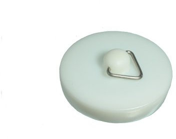 Lot de 10 bouchons d'évier compacts en nylon blanc 42 mm pour caravanes et camping-cars