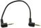 System-S Câble audio jack 20 cm 3,5 mm 4 broches mâle vers 3 broches mâle à angle gauche et droit Adaptateur AUX
